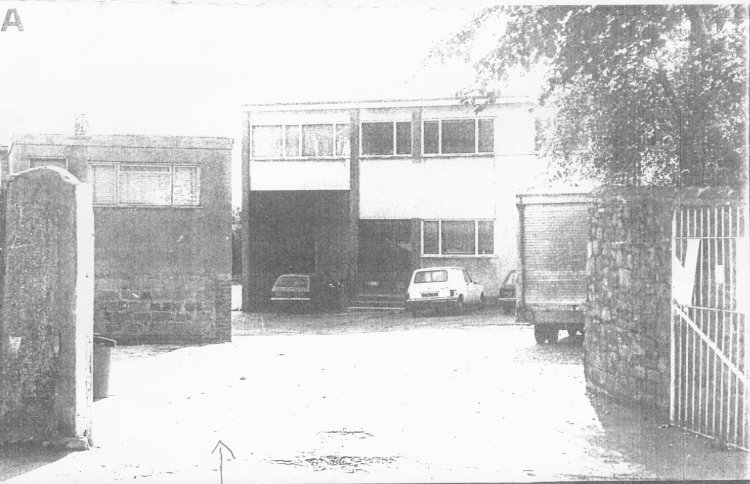 Factory entrance