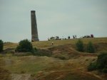 Distant view of Casualty filming 3rd Sept