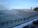 A snowy day at Greendown - photo by Richard Turner